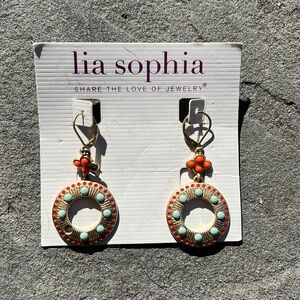 NWT Lia Sophia earrings
